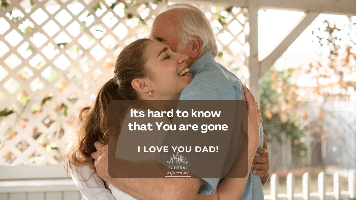 When I was young you held my hand Funeral Inspirations Funeral