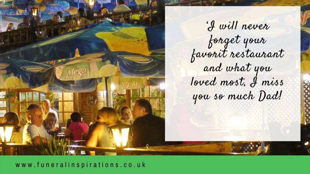 dad funeral